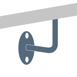 Handrail holder
